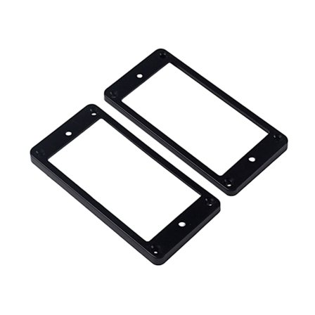 Humbucker Pickup Cover Monteringsring Böjd avsmalnande för elgitarr