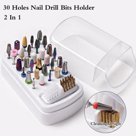 30 hulls spikerborsholder for akrylspikerbor Sto White onesize