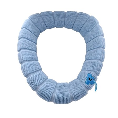 Toiletpude Husholdning strikket o-type toiletpude varm toiletsæde