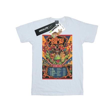 Disney Mens The Muppets The Muppet Show Poster T-Shirt XL Vit White XL