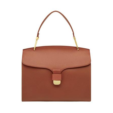 Coccinelle, Neofirenze Textured bag Bruin, Dames, Maat:ONE Size,leer