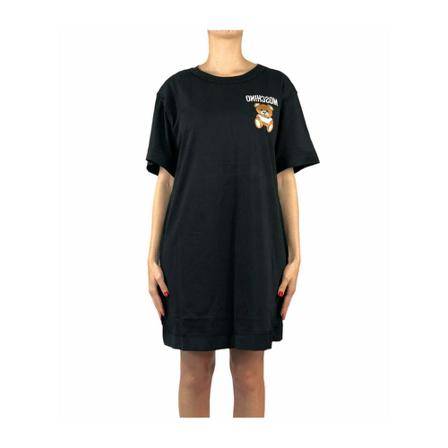 Moschino, Short Dresses Czarny, Kobieta, Rozmiar: S