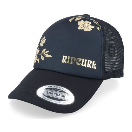 Rip Curl - Svart trucker Keps - Mixed Black Trucker @ Hatstore