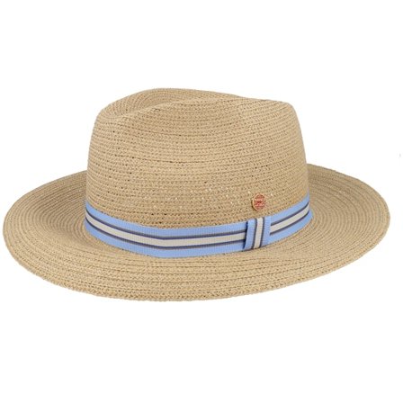 Mayser - Gedeon Paper Braid Havanna Straw Hat Straw Beige Hat - @ Hatstore