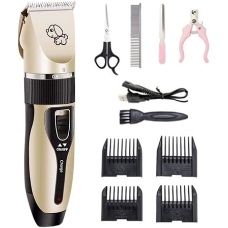 Professional Dog Grooming Kit, Pet Grooming Tool, Pet Hair Clipper