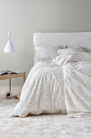 Jotex - Dekbedovertrek Wit Wit - FORMS - Koop Dekbedovertrek bij Jotex