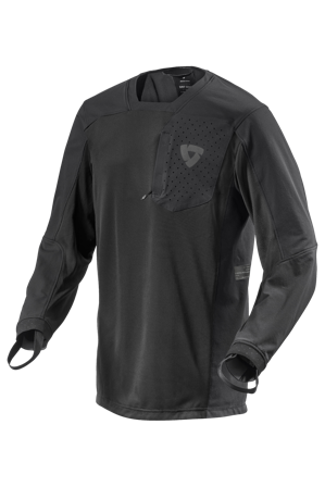 Motorradhemd Rev'It! Sierra Schwarz M