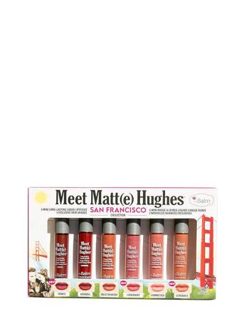 Meet Matte Hughes Mini Kit - San Francisco Collection Lipgloss Sminke Multi/mønstret The Balm*Betinget Tilbud