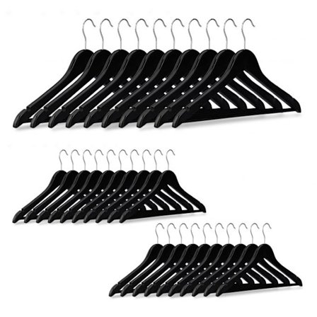 Klädhängare träset om 30 st