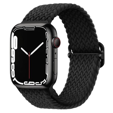Elastisk Armband Vävd Apple Watch 38mm / 40mm / 41mm - Brun