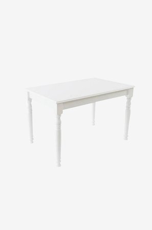 Hanah Home - Jatkettava ruokapöytä Kiera - Valkoinen - Ruokapöydät - - Homeroom