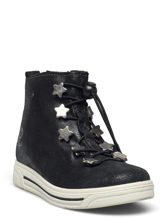 Pua 23815 Snørestøvletter Støvletter Svart Primigi