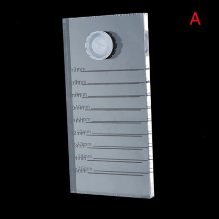 Klar Vippe Akryl Plate Palett Individuell Øyenvippe Extension Lim Volum Plate Øyevipper Stativ Deaktiver Limbeholder Lokk