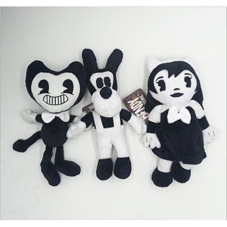 12 tum Bendy And The Ink Machine Plyschdocka Boris Mjuk Fylld Leksak Figur