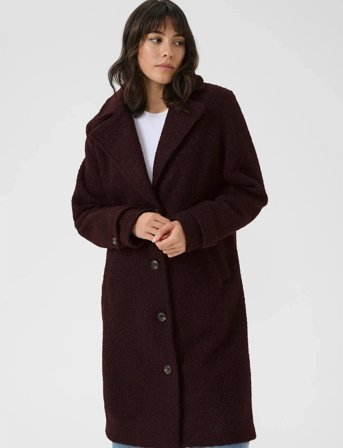 Kaffe Kaanne Coat - Brown - 40