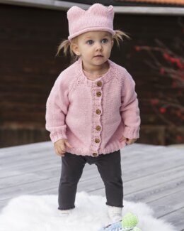 Strikkeoppskrift Basisplagg og krone - Järbo