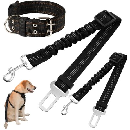 Sikkerhetssele for hund i bil, hundesele, sikkerhetssele for hunder i bil, gratis hundehalsbånd, uttrekkbar sikkerhetssele for hunder i bil, 