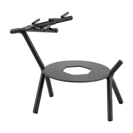 Vaxförseglings smältdegel hjortformad ugn järnkonst speciell för vaxstavar spisverktyg