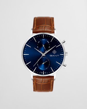 GANT Herren Park Hill Day-Date II Watch (ONE SIZE) Blau