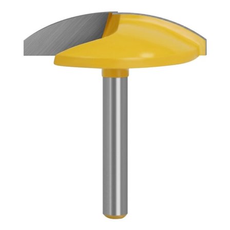 8mm Skaft Karbid Fresestål for Trearbeid - Courbé & Horisontal Listfres (44.5mm)