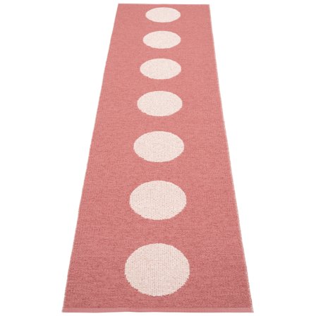 Pappelina Vera Pop teppe 70 × 280 cm, blush/pink' - 'BlushRosa