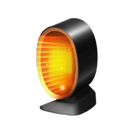 Romvarmere for hjemmet, elektrisk varmeovn for innendørs bruk, 800W PTC keramisk varmeovn energieffektiv, justerbar termostat, romvarmere for hjemmet