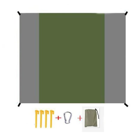 Piknikmatte Lomme strandteppe ARMY GREEN