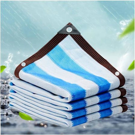 Skyggenett, forsterket tykk skygge, drivhus vindtett netting med øyer (3X4m)