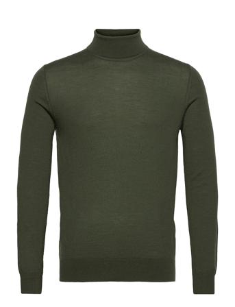 Flemming Turtle Neck 3111 Knitwear Turtlenecks Grön Samsøe Samsøe