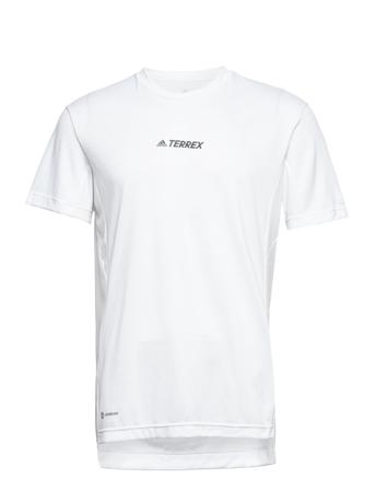 Terrex Multi Tee T-shirts Short-sleeved Hvit Adidas Performance