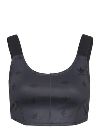 Allover Print Corset Top Crop Tops Sleeveless Crop Tops Tummansiniset Adidas Originals