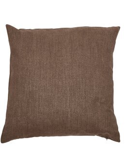 Putetrekk Malva ensfarget Brun