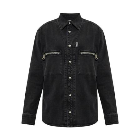 Balmain Casual Shirts Sort, Herre Skjorter