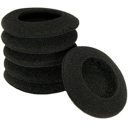 3 par elektroniska 60 mm A3 par 60 mm hörlursöverdrag engångsbruk