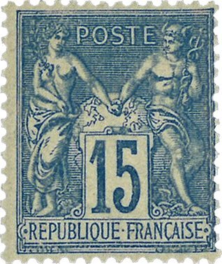 Frankrig 1878 - YT 90 - Postfrisk