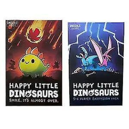 Svenska versionen HAPPY LITTLE Dinosaurs happy little dinosaur expansion brädspel kortspel strategispel