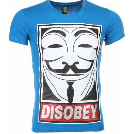 Local Fanatic - T-shirts - Blå - Herr - Storlek: L, Herr, Storlek: L