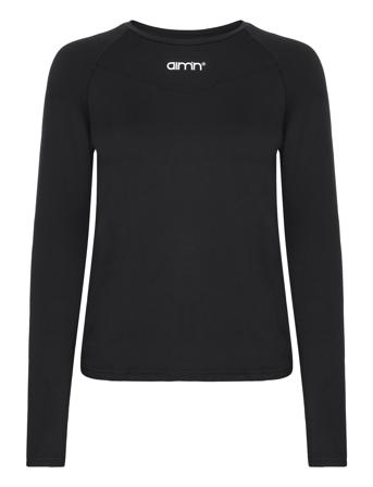 Soft Basic Maternity Long Sleeve Sport T-shirts & Tops Long-sleeved Black Aim ́n