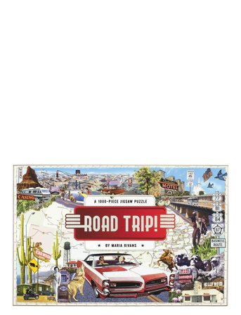 New Mags Road Trip A 1000-Piece Jigsaw Puzzle - Multi/patterned - ONE SIZE