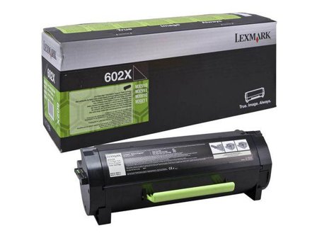 LEXMARK 602X - Ekstra høy ytelse - svart - original - tonerpatron - LCCP, LRP