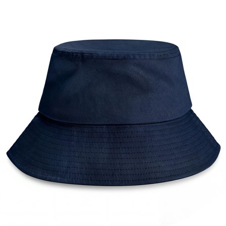 Waykins | Sombrero de cubo clásico azul marino para hombres - Sombreros cubo