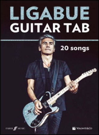 Ligabue guitar. 20 songs Luciano Ligabue