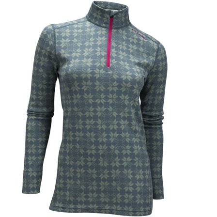 Ulvang Maristua Turtle Neck With Zip Women's Women base layer tops Blue XS