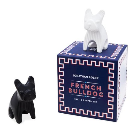 Jonathan Adler French Bulldog Salt-&-Pepper H7