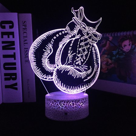 Populære boksehandsker 3D farverig lys Touch fjernbetjening