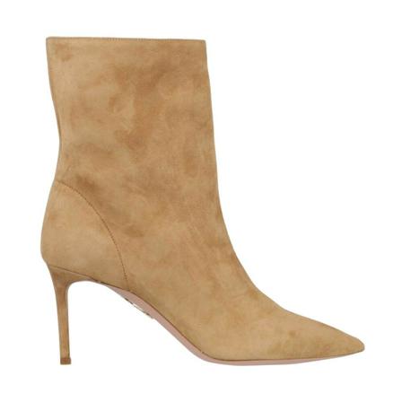 Aquazzura, Heeled Boots Brązowy, Kobieta, Rozmiar: 38 EU