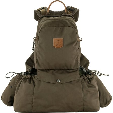 Fjällräven Lappland Gilet Pack One Size - unisex - Dark Olive/Vert - Hunting Sac à doss