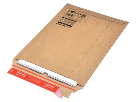 COLOMPAC Pappkuvert 290x400x50mm brun - Lyreco - Emballage och lagerutrustning - Kuvert och postemballage - Wellkuvert