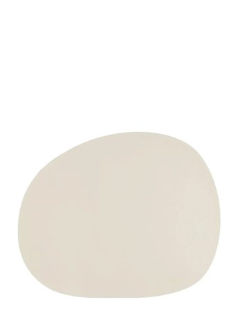Aida Raw Silicone Placemat - Soft Surface 1 Pcs. 41 X 33.5 Cm - Cream - 41X33.5CM