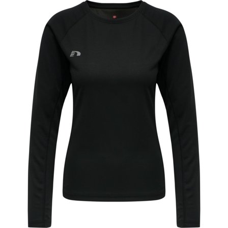 Newline Women's Core Running T-shirt L Women Short sleeved fitness sweater Black M